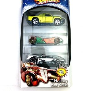 Hot Wheels Holiday Hot Rods 3 Pack set 2007 Toys Collectibles children kids toys